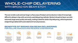 Denton Vacuum - Whole-Chip Delayering with Broad Ion Beam Etch Thumbnail